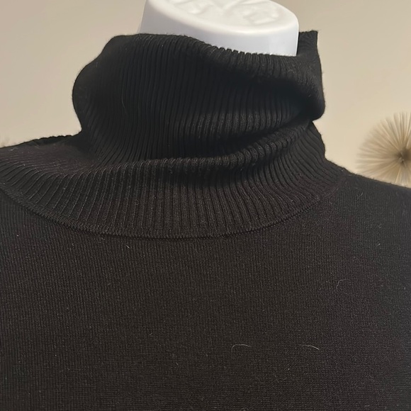 Black Turtleneck Sweater NWOT - Picture 2 of 4